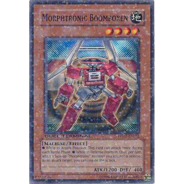 YuGiOh Duel Terminal 2 Parallel Rare Morphtronic Boomboxen DT02-EN052 -  Walmart.com