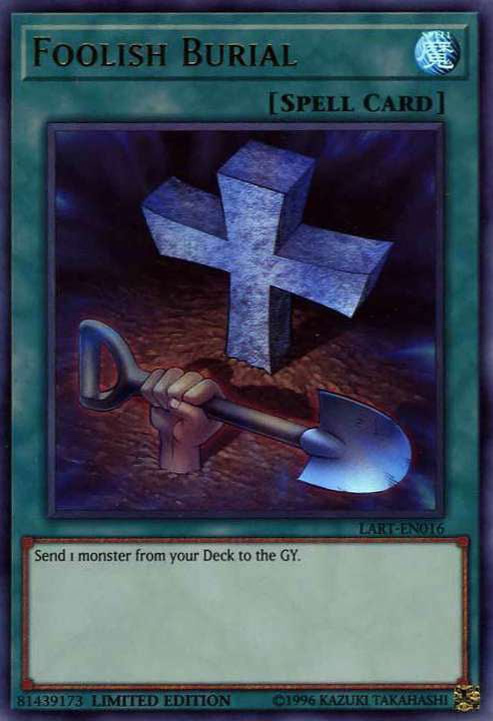 YuGiOh Duel Terminal 5 Normal Parallel Rare Foolish Burial DT05-EN042 -  Walmart.com