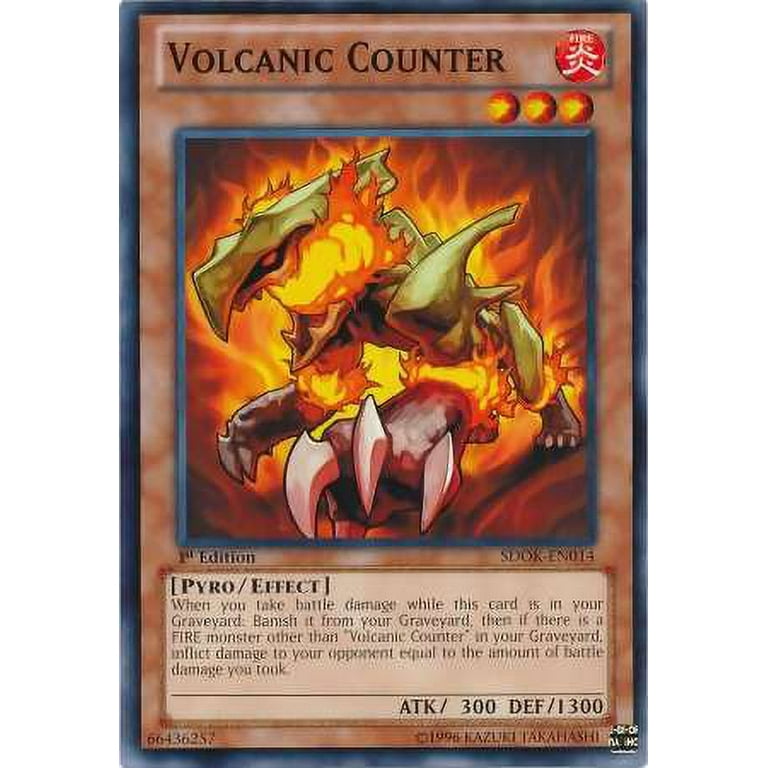 YuGiOh Duel Terminal 5 Normal Parallel Rare Volcanic Counter DT05-EN060 -  Walmart.com