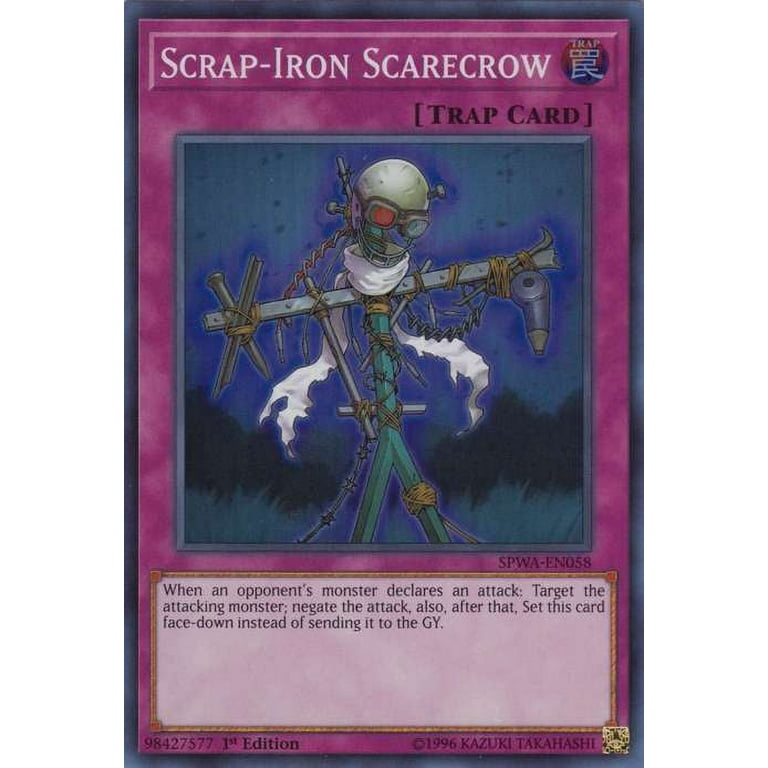 YuGiOh Duel Terminal 7 Normal Parallel Rare Scrap-Iron Scarecrow DT07-EN046  - Walmart.com