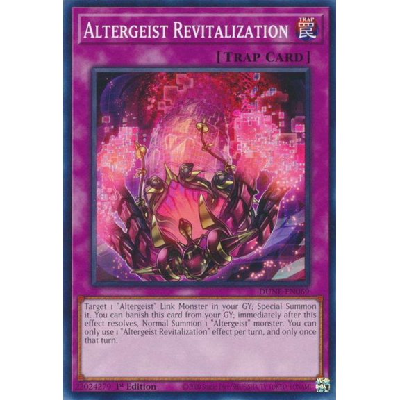YuGiOh Duelist Nexus Common Altergeist Revitalization DUNE-EN069