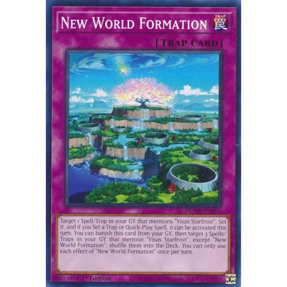YuGiOh Duelist Nexus Common New World Formation DUNE-EN070