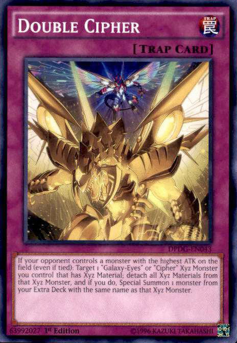 YuGiOh Duelist Pack: Dimensional Guardians Double Cipher DPDG-EN043 -  Walmart.com
