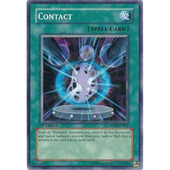 YuGiOh Duelist Pack Jaden Yuki 2 Common Contact DP03-EN021