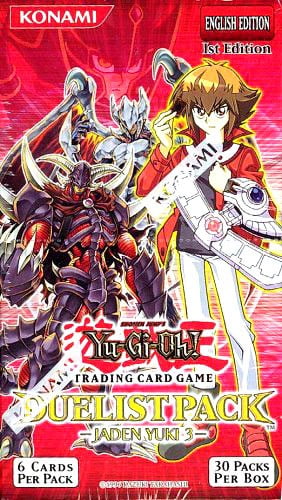 YuGiOh Duelist Pack Jaden Yuki 3 Booster Box YuGiOh Duelist Pack Jaden Yuki 3 Booster Box