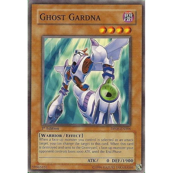 YuGiOh Duelist Pack Yusei Fudo Common Ghost Gardna DP08-EN006