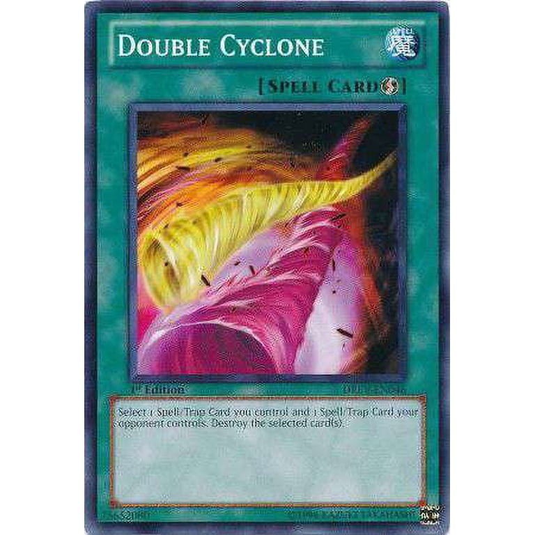 YuGiOh Duelist Revolution Common Double Cyclone DREV-EN046 - Walmart.com