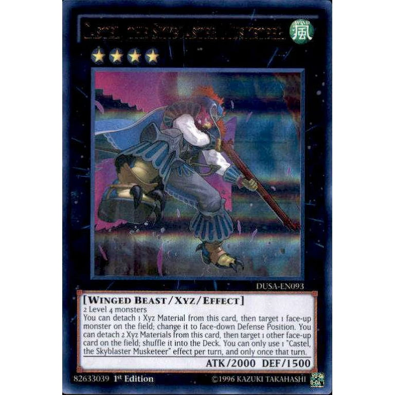 YuGiOh Duelist Saga Ultra Rare Castel, the Skyblaster