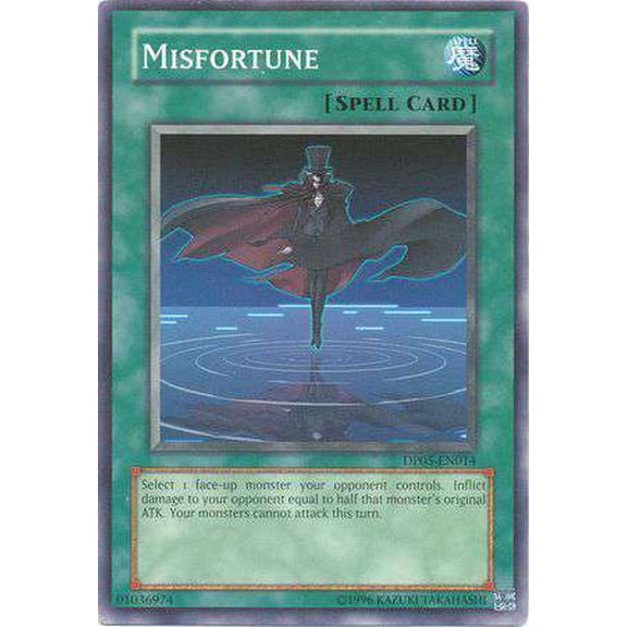 YuGiOh Duelist Series Aster Phoenix Common Misfortune DP05-EN014