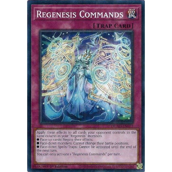 YuGiOh Duelist's Advance Common Regenesis Commands DUAD-EN077