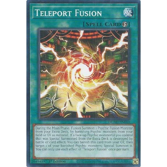 YuGiOh Duelist's Advance Common Teleport Fusion DUAD-EN060