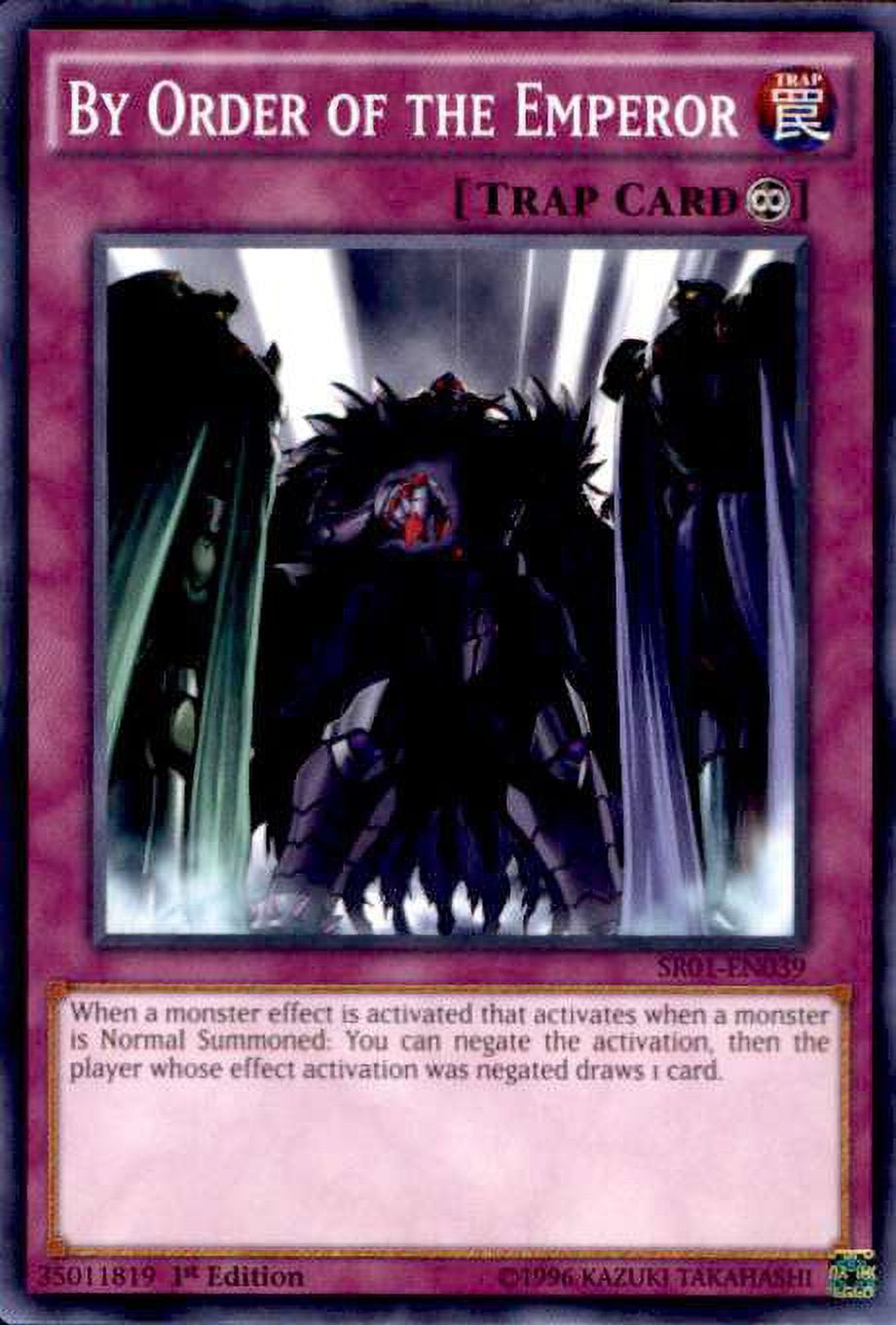 YuGiOh Emperor of Darkness Structure Deck Common By Order of the Emperor SR01-EN039 - Walmart.com YuGiOh Emperor of Darkness Structure Deck Common By Order of the Emperor SR01-EN039 - Walmart.com