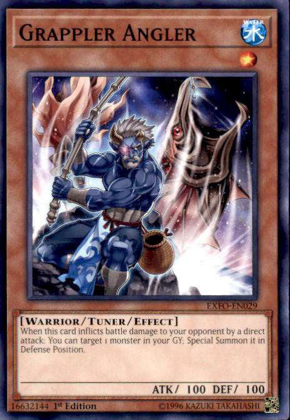 YuGiOh Extreme Force Common Grappler Angler EXFO-EN029 - Walmart.com