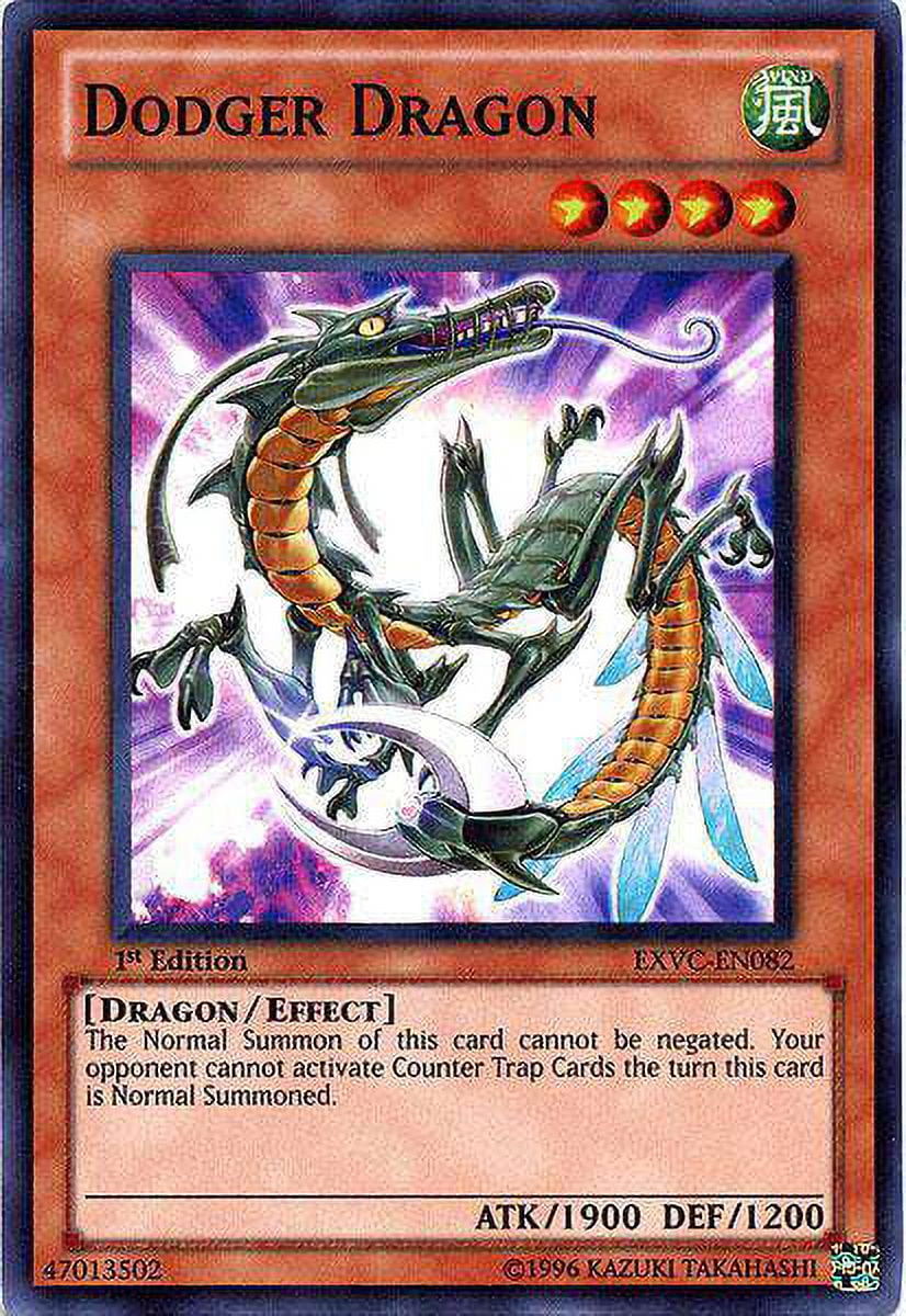 YuGiOh Extreme Victory Super Rare Dodger Dragon EXVC-EN082