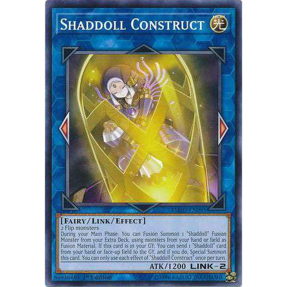 YuGiOh Flames of Destruction Common Shaddoll Construct FLOD-EN095