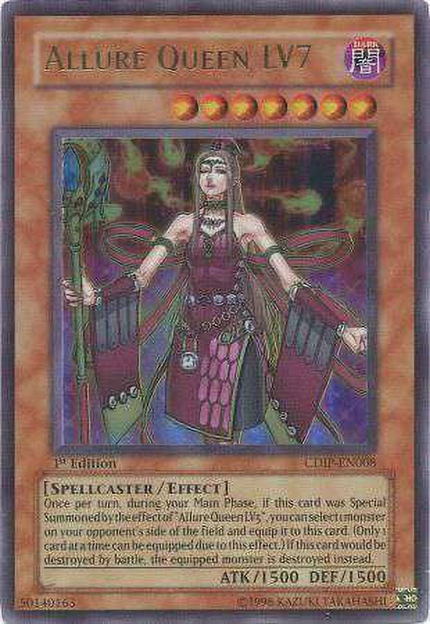 YuGiOh GX Cyberdark Impact Ultra Rare Allure Queen LV7 CDIP-EN008 -  Walmart.com