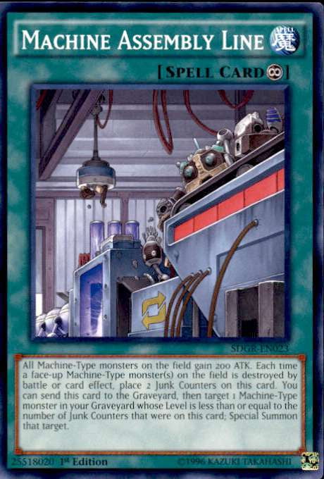 YuGiOh Geargia Rampage Structure Deck Common Machine Assembly Line SDGR-EN023 - Walmart.com YuGiOh Geargia Rampage Structure Deck Common Machine Assembly Line SDGR-EN023 - Walmart.com