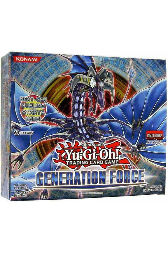 YuGiOh Generation Force Booster Box (24 Packs)