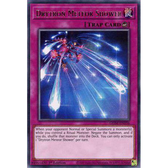YuGiOh Genesis Impact Rare Drytron Meteor Shower GEIM-EN036