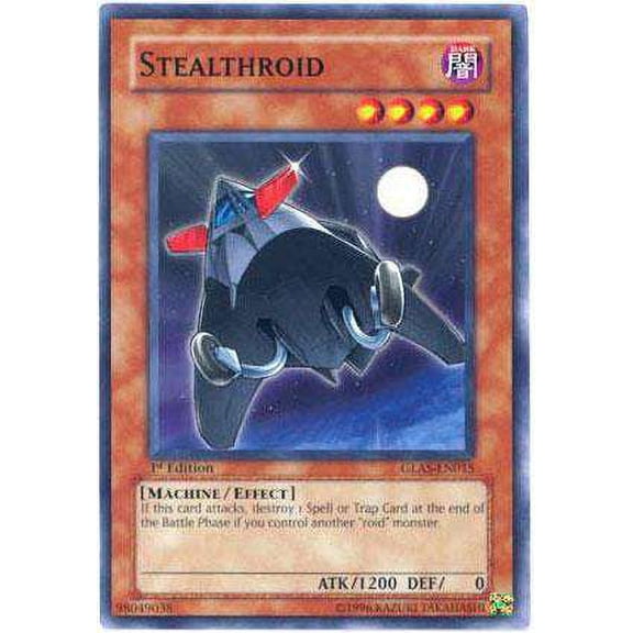 YuGiOh Gladiator's Assault Common Stealthroid GLAS-EN015