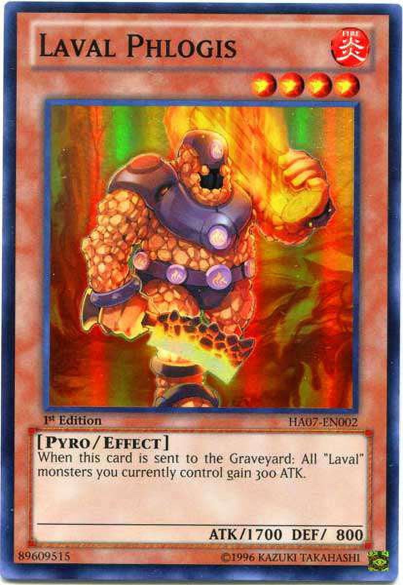 YuGiOh Hidden Arsenal 7: Knight of Stars Super Rare Laval Phlogis  HA07-EN002 - Walmart.com