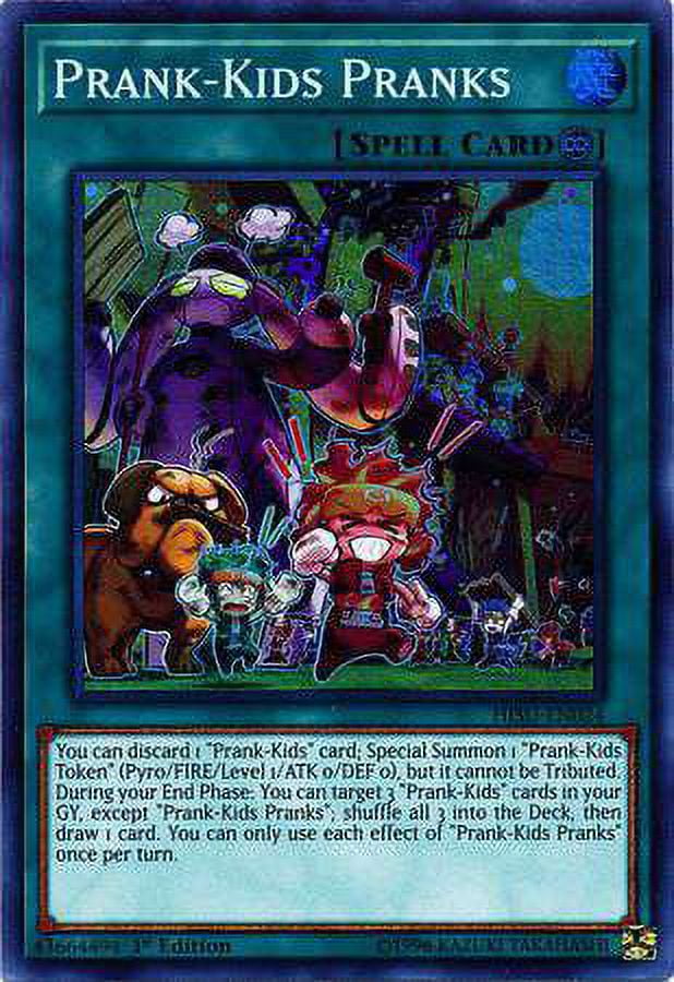 yugioh prank kids cards Prank Kids Rocksies MGED Rare 1st Ed main image 1