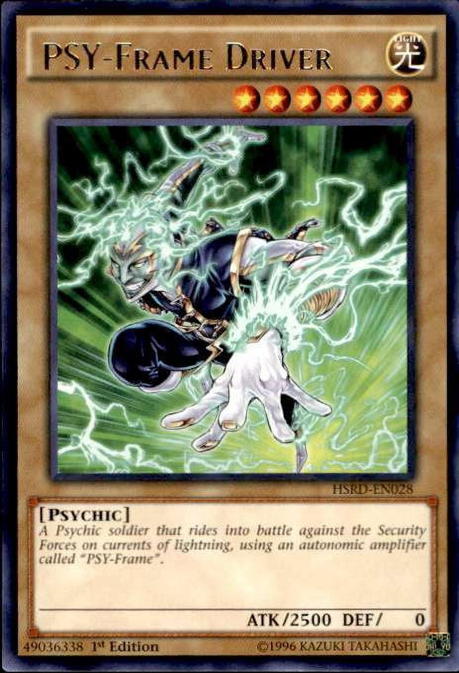 YuGiOh High-Speed Riders Rare PSY-Frame Driver HSRD-EN028 - Walmart.com