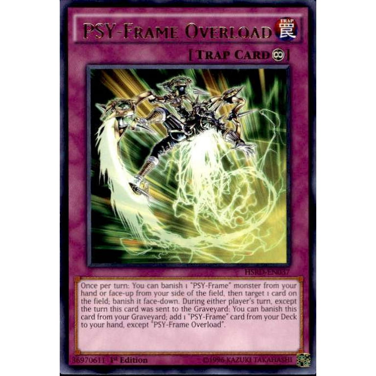 YuGiOh High-Speed Riders Rare PSY-Frame Overload HSRD-EN037 - Walmart.com YuGiOh High-Speed Riders Rare PSY-Frame Overload HSRD-EN037 - Walmart.com