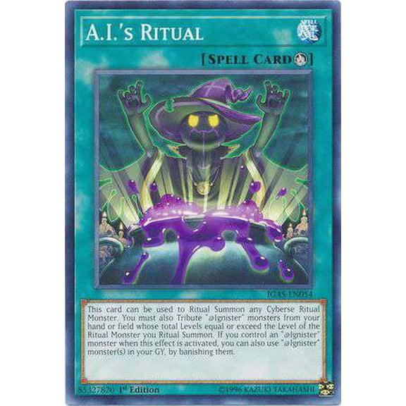 YuGiOh Ignition Assault Common A.I.'s Ritual IGAS-EN054