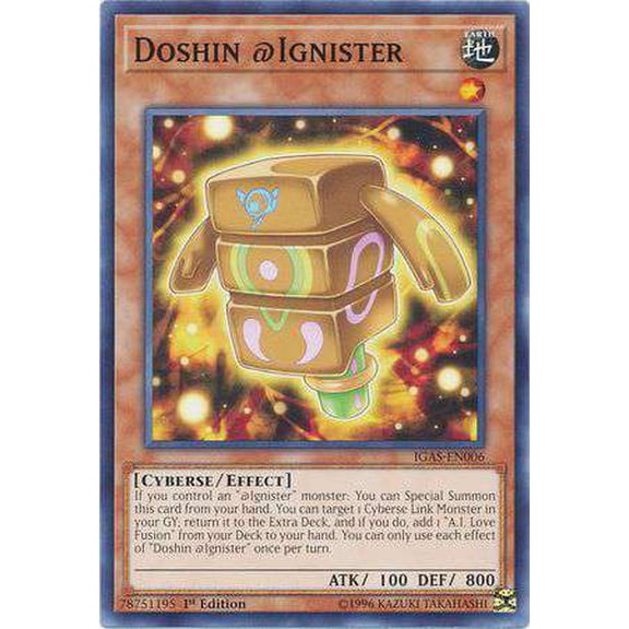 YuGiOh Ignition Assault Common Doshin @Ignister IGAS-EN006