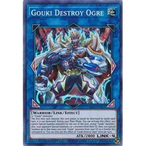 YuGiOh Ignition Assault Super Rare Gouki Destroy Ogre IGAS-ENSE2