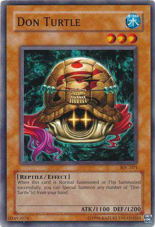 YuGiOh Invasion of Chaos Common Don Turtle IOC-071 - Walmart.com