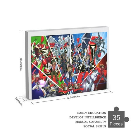 YuGiOh Jigsaw Puzzle 35/120/300/500/1000 Pieces for All Ages