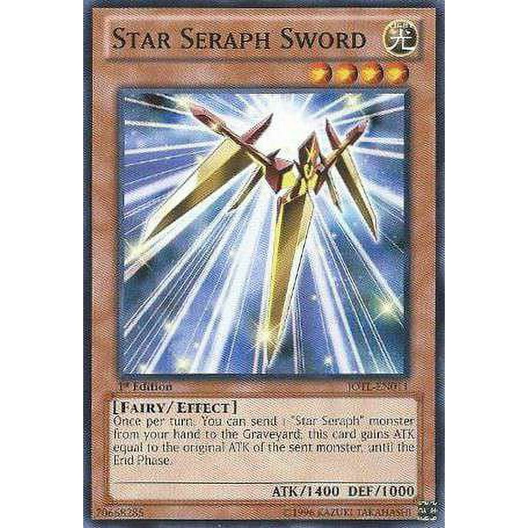 YuGiOh Judgment of the Light Common Star Seraph Sword JOTL
