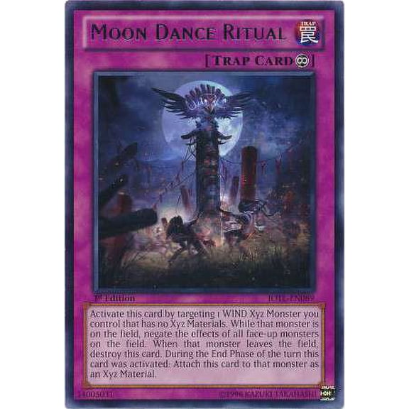 YuGiOh Judgment of the Light Rare Moon Dance Ritual JOTL-EN089