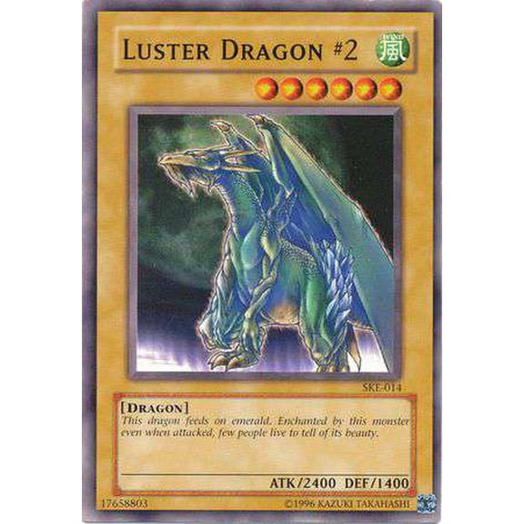 YuGiOh Kaiba Evolution Common Luster Dragon #2 SKE-014