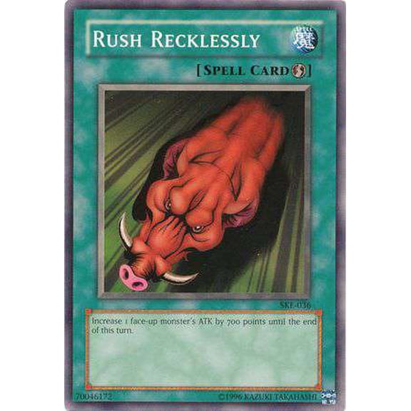 YuGiOh Kaiba Evolution Common Rush Recklessly SKE-036