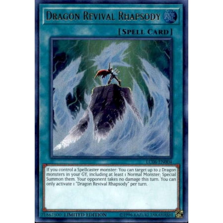 YuGiOh Kaiba Legendary Collection Dragon Revival Rhapsody LC06-EN004