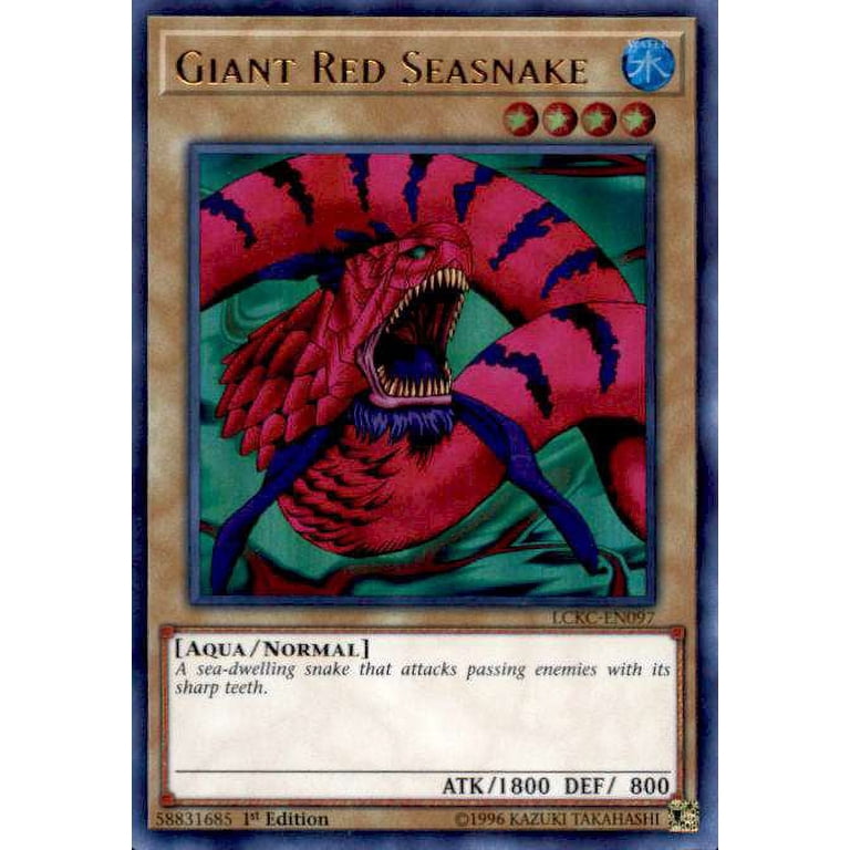 YuGiOh Kaiba Legendary Collection Giant Red Seasnake LCKC-EN097 - Walmart.com YuGiOh Kaiba Legendary Collection Giant Red Seasnake LCKC-EN097 - Walmart.com