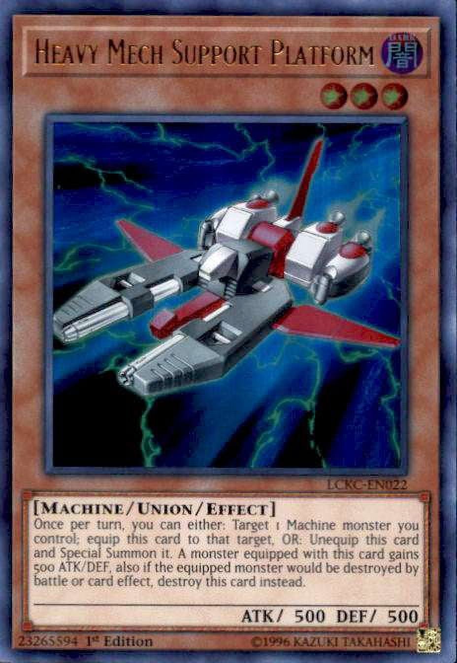 Heavy Mech Support Platform - SDKS-EN008 - Common - Unlimited Edition - Yu- Gi-Oh! Singles » S Sets » Structure Deck: Seto Kaiba - Unlimited - The  Deck Box