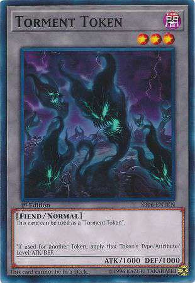YuGiOh Lair of Darkness Structure Deck Common Shadow Token SR06-ENTKN -  Walmart Business Supplies
