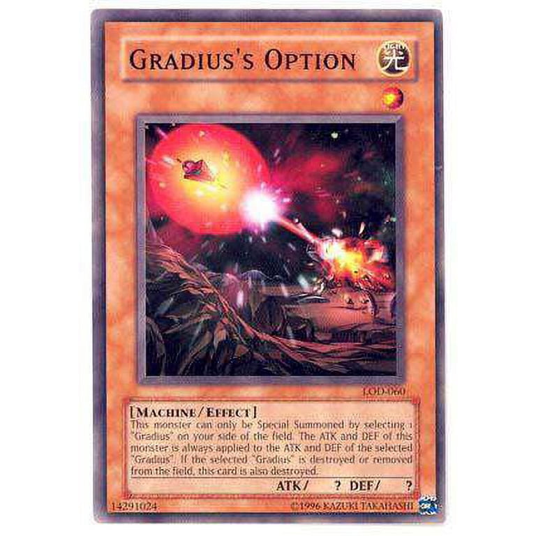 YuGiOh Legacy of Darkness Common Gradius' Option LOD-060 - Walmart.com YuGiOh Legacy of Darkness Common Gradius' Option LOD-060 - Walmart.com