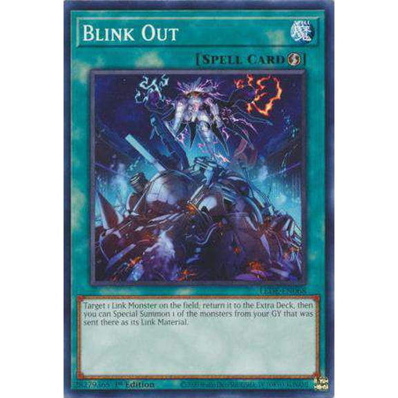 YuGiOh Legacy of Destruction Common Blink Out LEDE-EN068