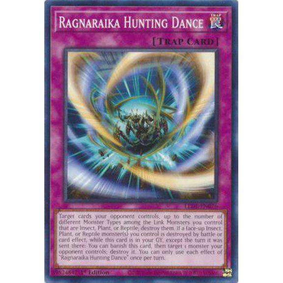 YuGiOh Legacy of Destruction Common Ragnaraika Hunting Dance LEDE-EN076