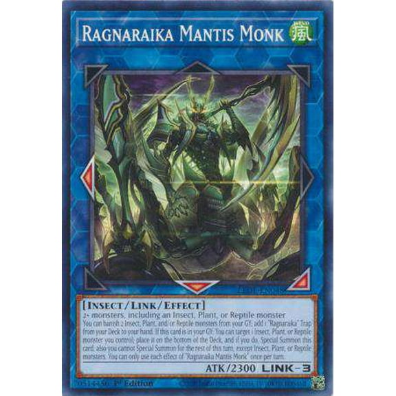 YuGiOh Legacy of Destruction Common Ragnaraika Mantis Monk LEDE-EN048