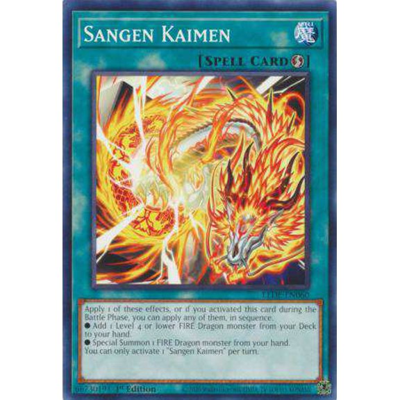 YuGiOh Legacy of Destruction Common Sangen Kaimen LEDE-EN060