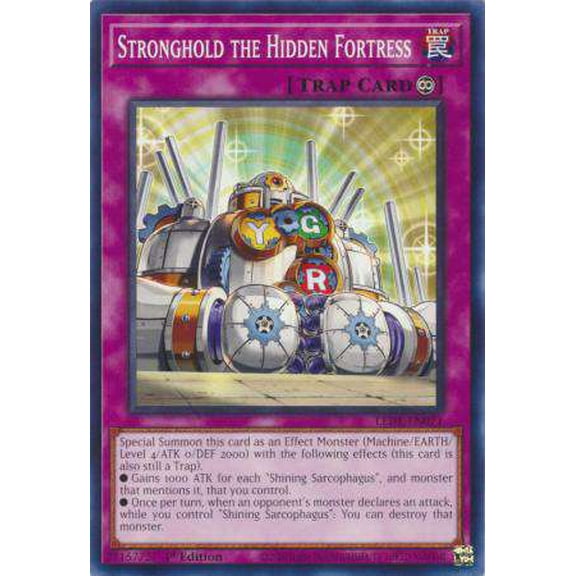 YuGiOh Legacy of Destruction Common Stronghold the Hidden Fortress LEDE-EN071