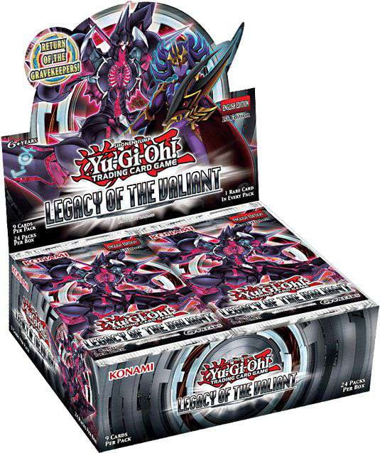 YuGiOh Legacy of the Valiant Booster Box