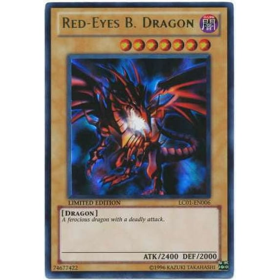 YuGiOh Legendary Collection 1 Ultra Rare Red-Eyes B. Dragon LC01-EN006