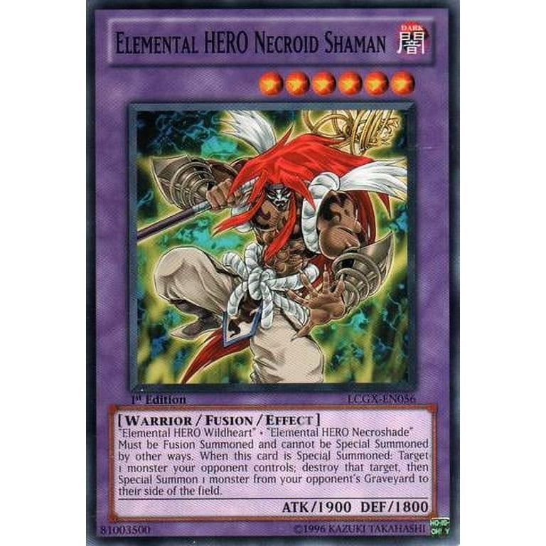 YuGiOh Legendary Collection 2 Elemental HERO Necroid Shaman LCGX